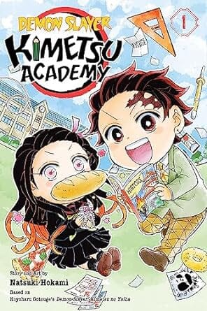 Demon Slayer: Kimetsu Academy, Vol. 1 (1) Paperback Comics NEW Diamond Comic Distributors, Inc.