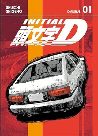 Initial D Omnibus 1 (Vol. 1-2) Paperback Comics NEW Penguin Random House