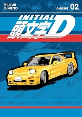 Initial D Omnibus 2 (Vol. 3-4) Paperback Comics NEW Penguin Random House