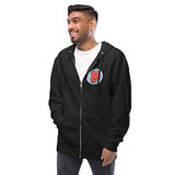 Mutiny Hero 1 Unisex fleece zip up hoodie Mutiny Comics & Coffee Online