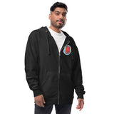 Mutiny Hero 1 Unisex fleece zip up hoodie Mutiny Comics & Coffee Online