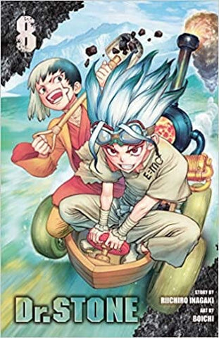 Dr. STONE, Vol. 8 (8) Paperback – Illustrated Comics NEW Diamond Comic Distributors, Inc.