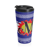 Stainless Steel Travel Mug, Colorado Flag Mug Printify