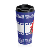 Stainless Steel Travel Mug, Colorado Flag Mug Printify