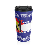 Stainless Steel Travel Mug, Colorado Flag Mug Printify