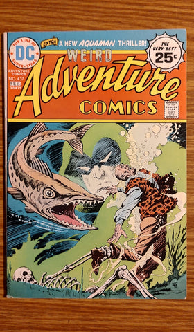 Adventure Comics #437 F+/6.5 1975 DC Comics, Aquaman Comics USED Not specified
