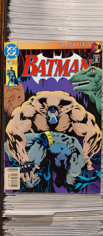 Batman #497 NM/9.4 1993 Newsstand DC Comics Knightfall Pt. 11 Comics USED Local Comics