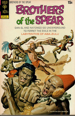 Brothers of the Spear #2 1972 Gold Key Mutiny Comics & Coffee Online