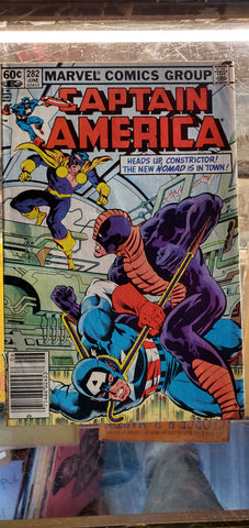 Captain America #282 VF/8.0 1983 Marvel Comics Comics USED Not specified