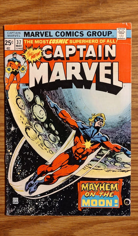 Captain Marvel #37 F+/6.5 1975 Comics USED Not specified