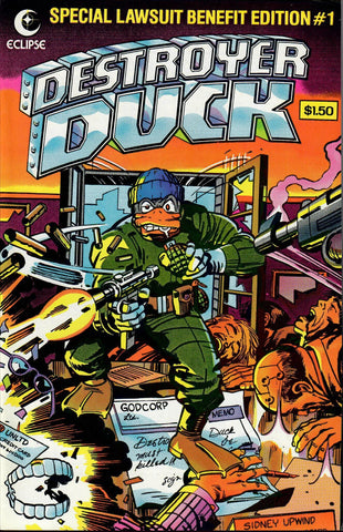 Destroyer Duck #1 Eclipse Enterprises 1982 Mutiny Comics & Coffee Online