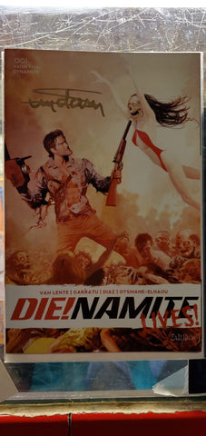 Die!namite #1 NM/9.4 2021 Dynamite Comics, signed by Arthur Suydam Comics USED Not specified