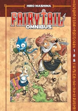 Fairy Tail Omnibus 1 (Vol. 1-3) Paperback Comics NEW Penguin Random House