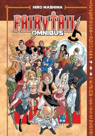 Fairy Tail Omnibus 2 (Vol. 4-6) Paperback Comics NEW Penguin Random House