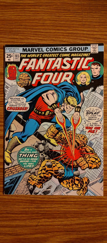 Fantastic Four #165 F/VF/7.0 1975 Marvel Comics, George Perez Comics USED Not specified