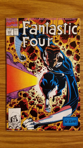 Fantastic Four #352 NM/9.4 1991 Marvel Comics, 1st Mobius Cameo Comics USED Local Comics