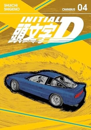 Initial D Omnibus 4 (Vol. 7-8) Paperback Comics NEW Penguin Random House