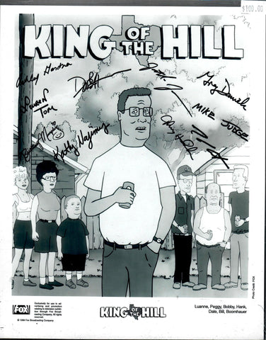 King Of The Hill Signed Picture Mutiny Comics & Coffee Online