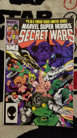 Marvel Super Heroes Secret Wars #6 NM/9.4 1984 Marvel Comics Comics USED Not specified
