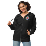 MUTINY Hero 1, Unisex fleece zip up hoodie Mutiny Comics & Coffee Online