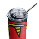 MUTINY Hypno Logo, Stainless steel tumbler Mutiny Comics & Coffee Online