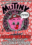 Poster, Mutiny Grand Opening Oct 4th 2024, SWAMPCo. Art Swamp Co