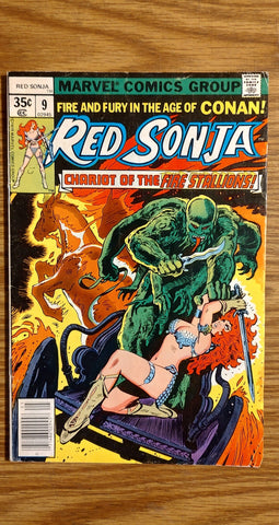 Red Sonja #9 F+/6.5 1978 Marvel Comics General Not specified
