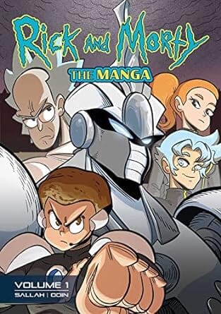 Rick and Morty: The Manga Vol. 1 ― Get in the Robot, Morty! Paperback Comics NEW Diamond Comic Distributors, Inc.