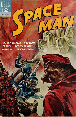 SPACE MAN #4 1963 Dell Publishing Mutiny Comics & Coffee Online