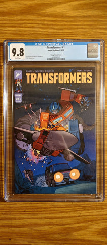 Transformers #1 Chiang 1:25 Variant CGC 9.8 2023 Image Comics Comics USED Not specified