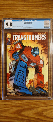 Transformers #1 Cover A CGC 9.8 2023 Image Comics Comics USED Not specified