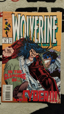 Wolverine #80 NM/9.4 1994 Marvel Comics, 1st app of X-23 DNA Comics USED Local Comics