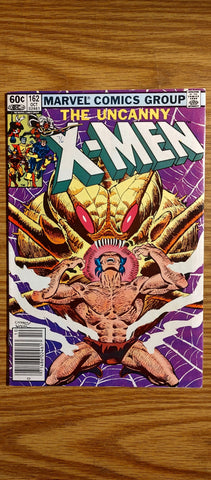 X-Men #165 Newsstand NM-/9.2 1982 Marvel Comics, Wolverine Comics USED Not specified