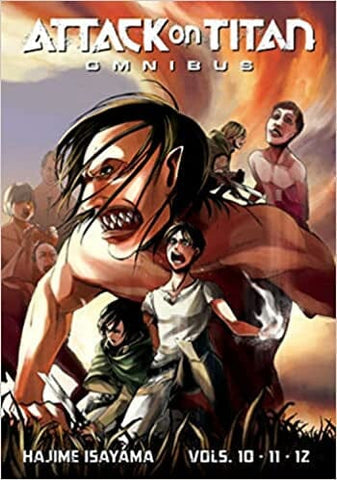 Attack on Titan Omnibus 4 (Vol. 10-12) Comics NEW Diamond Comic Distributors, Inc.