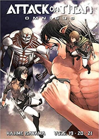 Attack on Titan Omnibus 7 (Vol. 19-21) Paperback Comics NEW Diamond Comic Distributors, Inc.