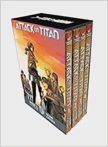 Attack on Titan Season 1 Part 1 Manga Box Set (Attack on Titan Manga Box Sets) Paperback Comics NEW Penguin Random House