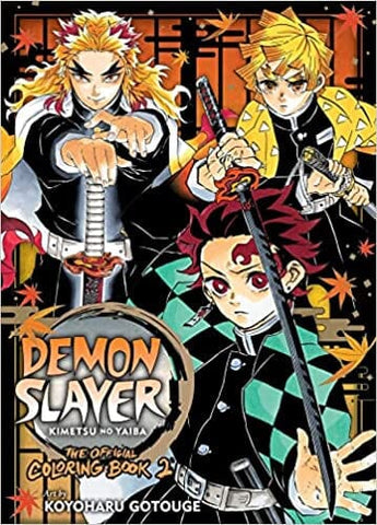 Demon Slayer: Kimetsu no Yaiba: The Official Coloring Book 2 Paperback Comics NEW Diamond Comic Distributors, Inc.