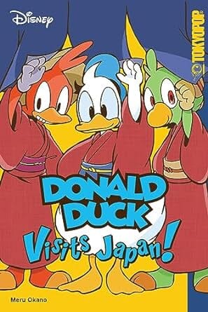 Disney Manga: Donald Duck Visits Japan! Paperback Comics NEW Diamond Comic Distributors, Inc.
