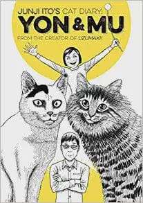 Junji Ito's Cat Diary: Yon & Mu Paperback Comics NEW Penguin Random House