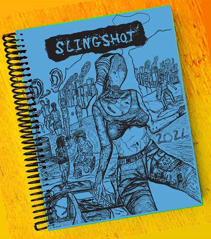 Slingshot 2024 Organizer (spiral bound small) Books NEW Slingshot