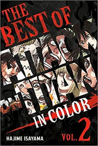 The Best of Attack on Titan: In Color Vol. 2 Hardcover Comics NEW Penguin Random House