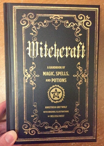 Witchcraft: A Handbook of Magic Spells and Potions, by Anastasia Greywolf Books NEW Ingram