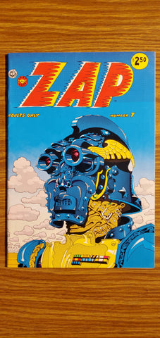 Zap Comix #7 Fourth Printing VF/NM 1974 Last Gasp Comics, Robert Crumb Comics USED Local Comics